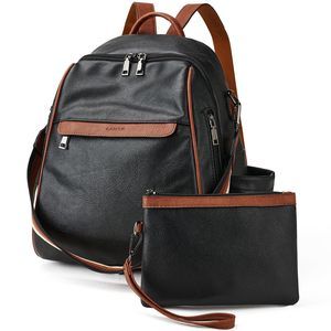 Womens Backpack Purse Leather: Fashion Convertible Ladies Shoulder Bag🤩